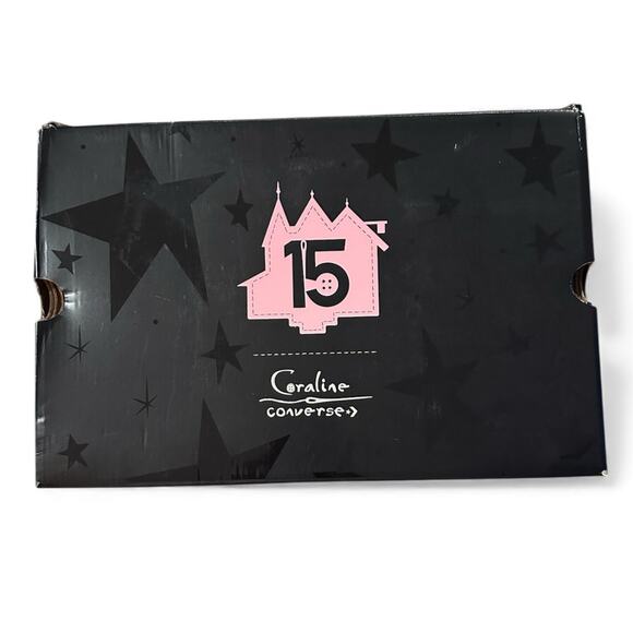 Converse Chuck Taylor Laika Coraline Beldam special edition Size 10.5W/Mens 8.5 - Picture 7 of 14